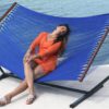 dark blue hammock