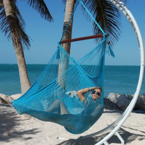 Large Hammock Chair 48" -Light Blue