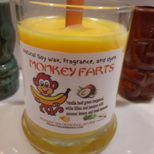 Freaky Tiki Monkey Farts Candle