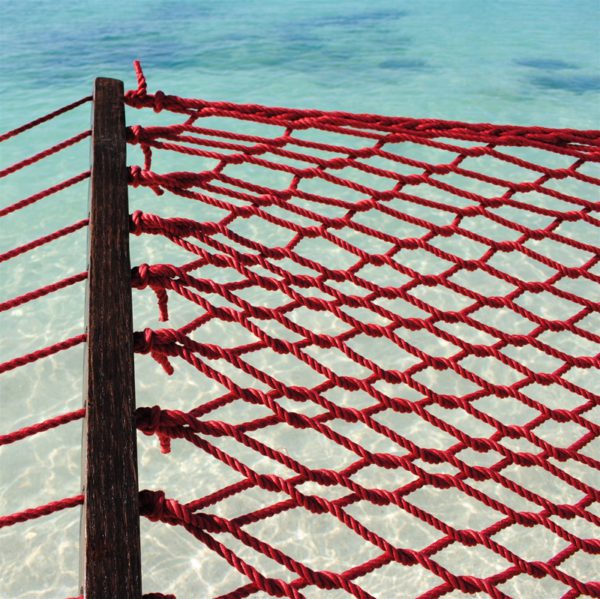 Caribbean Rope Double Hammock - red - Image 4